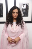 Nithya Menen at Gaze Art Show Photos